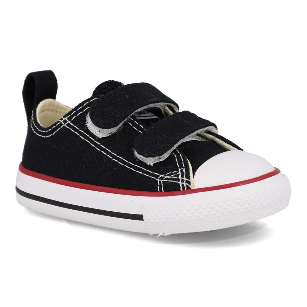 All Star Tenis CK10410007 CHUCK TAYLOR Preto-Vermelho-Preto Sint_4__